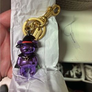 Coach Witch Bear key charm